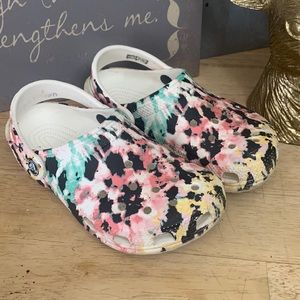 Woman’s Multi-color Crocs